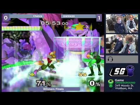 SG 24.12 SSBM - Chance (Sheik, Peach) vs. GWM420 (Fox) - Melee WF
