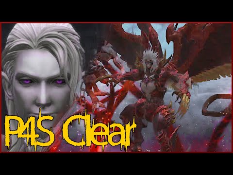 P4S - Pandaemonium: Asphodelus - The Fourth Circle (Savage) Clear  |  WAR POV