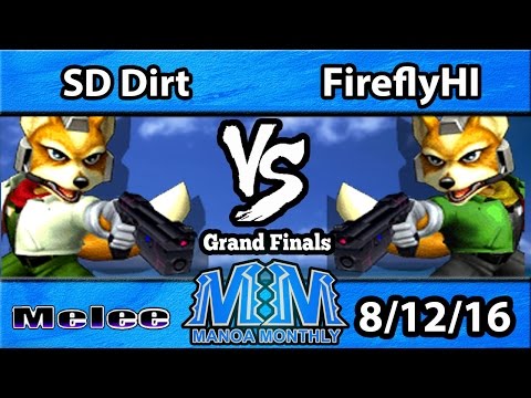 MM21 SSBM - FireflyHI (Green Fox) vs SD Dirt (Default Fox) - Melee Grand Finals