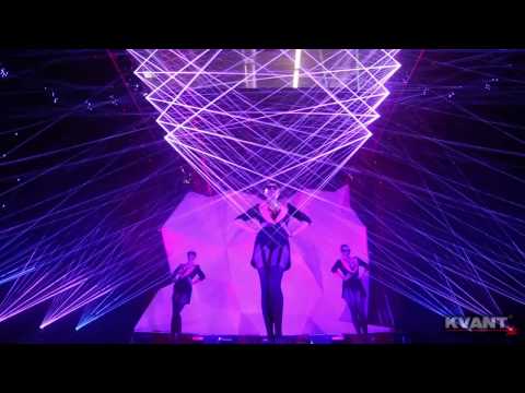 Kvant Laser Show - Prolight+Sound 2014, Frankfurt