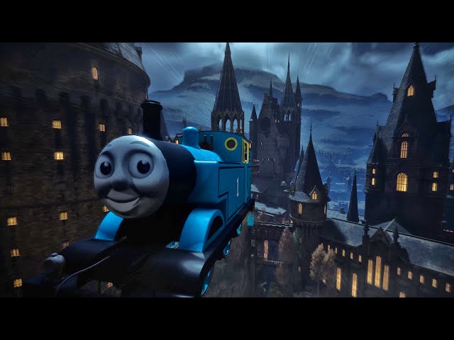 Hogwarts Legacy Mod adds iconic Skyrim villain Thomas the Tank Engine