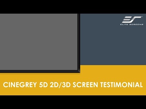 Evanesce Tab-Tension B CineGrey 5D - In-ceiling Electric Screen