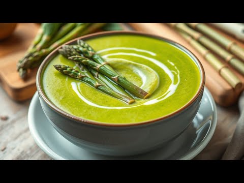 Asparagus Soup Recipe | Easy asparagus soup recipe