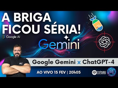 A Batalha das AIs: Google Gemini vs. ChatGPT-4