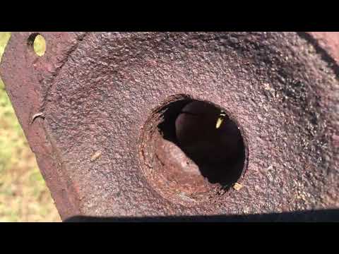 End of the line for the 1941 No. 2 Beatty cast iron hand pump