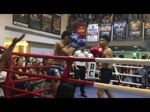 Vanda Boxing Club Singapore Muay Thai Bout