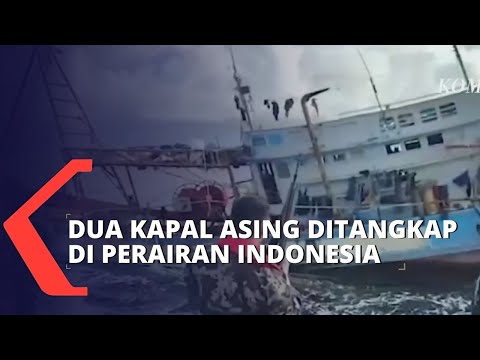 KKP Tangkap 2 Kapal Asing Pencuri Ikan di Laut Natuna Utara!