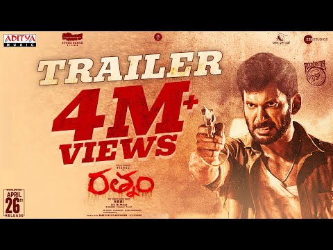 Rathnam Trailer (Telugu) | Vishal, Priya Bhavani Shankar | Hari | Devi Sri Prasad Teluguvoice