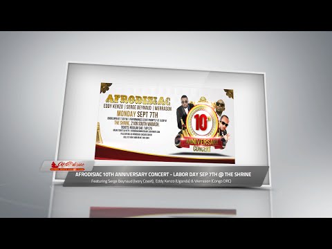 Serge Beynaud, Eddy Kenzo & Werrason Live @ The Shrine, September 7th