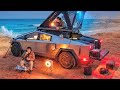 24 Hours Living On Mars With A Tesla Cybertruck