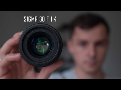 Объектив Sigma 30mm f/1.4 DC DN Contemporary Sony E - Видео