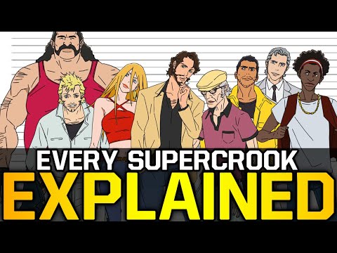 SUPER CROOKS: Every Member of the SuperCrooks Explained