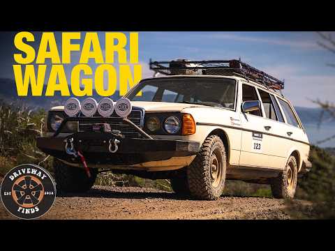 Better than a Subaru? We built an off-road 1982 Mercedes 300D wagon. | Driveway Finds
