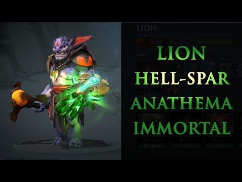 Lion - Hell-Spar Anathema Immortal Modded Showcase [Dota2mods.com]