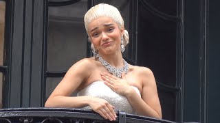 rachel zegler’s penultimate performance of don’t cry for me argentina - evita, the london palladium 