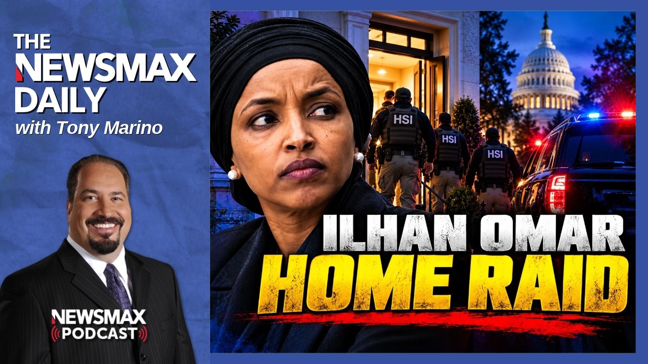 Ilhan Omar Home Raid Ignites Political Firestorm as Trump Weighs In | The NEWSMAX Daily (10/13/2026)
