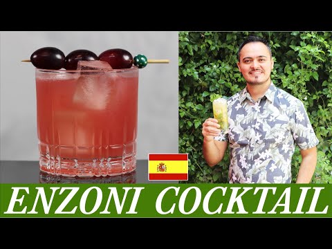 Como hacer Enzoni Cocktail