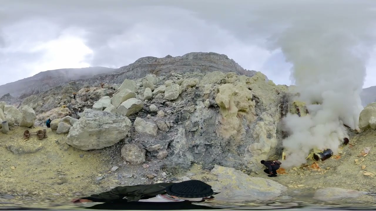 Kawah ijen , East Java, Indonesia 360VR Ep10 : Wheelwego360°