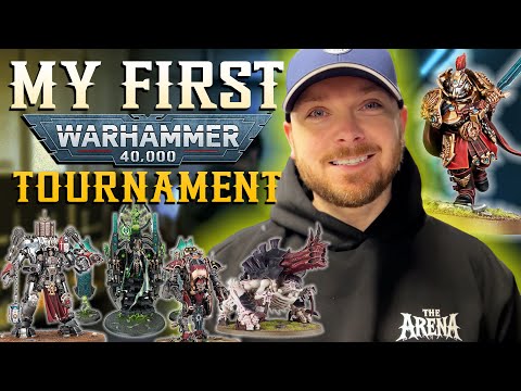 Competitive 40k Is Hard! - My First Warhammer 40,000 Tournament