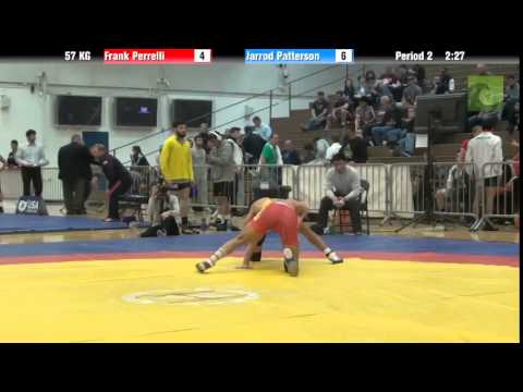 57 KG CR2 - Frank Perrelli (TMWC) vs. Jarrod Patterson (NYAC)