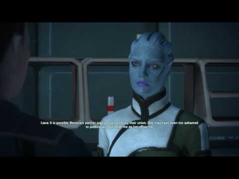 Paolo Mass Effect HD 43 - Talking Family W/ Liara & Ashley - Normandy
