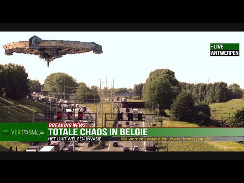 Ufo gespot in België boven Linkeroever (Antwerpen)