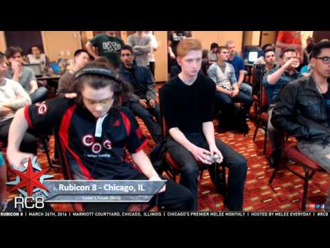 Rubicon 8 - COG | Wizzrobe (C. Falcon) vs. Ginger (Falco) - SSBM - Top 8, Loser's Finals