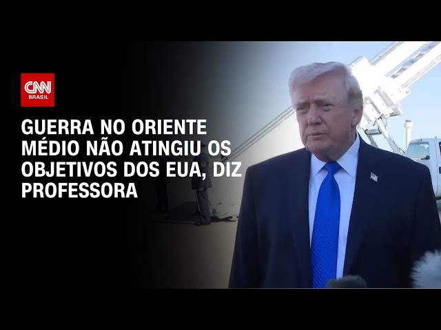 EUA tem demonstrado derrota política durante a guerra, diz especialista | AGORA CNN