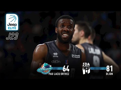 Jeep® ÉLITE : Pau-Lacq-Orthez vs Dijon (J23)