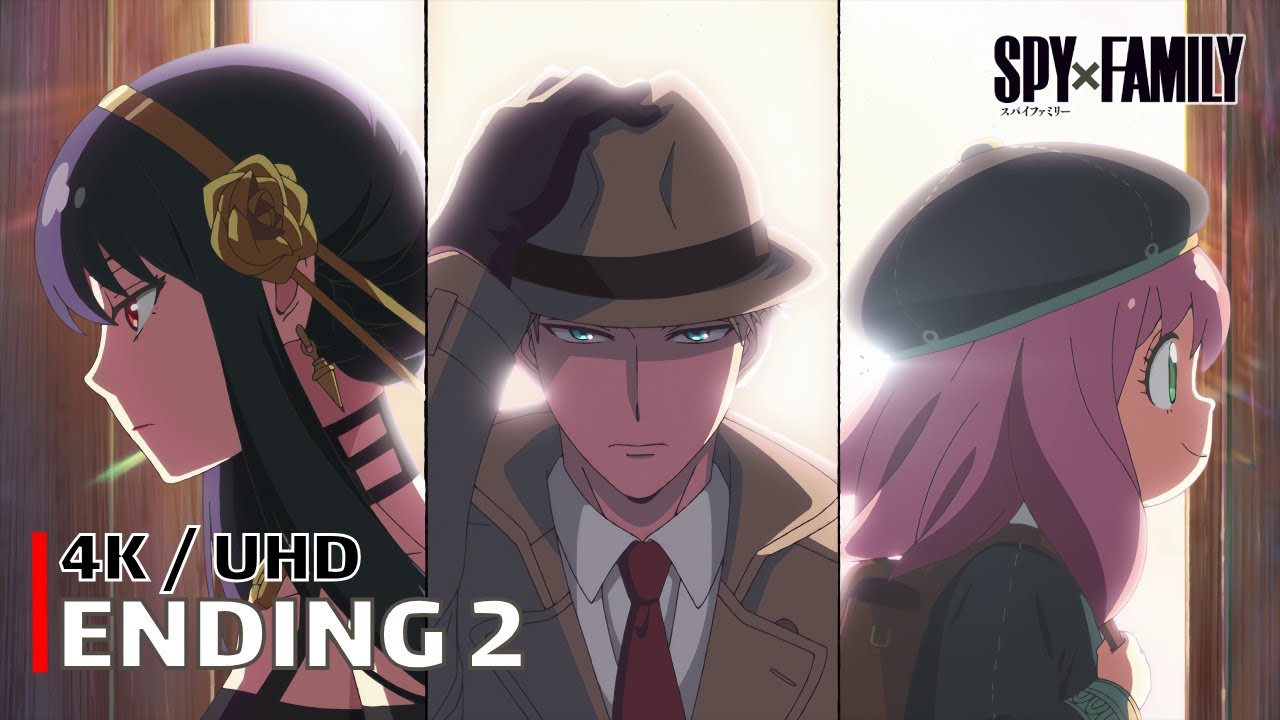 Spy x Family - Ending  2 【Shikisai】 4K / UHD Creditless | CC