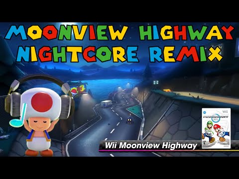 Wii Moonview Highway NIGHTCORE REMIX | Mario Kart 8 Deluxe Booster Course Pass