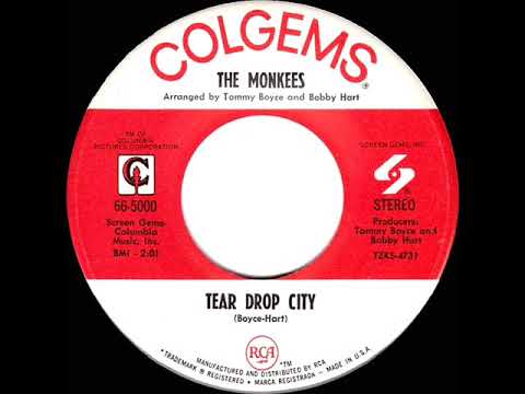 1969 HITS ARCHIVE: Tear Drop City - Monkees (stereo 45 version)