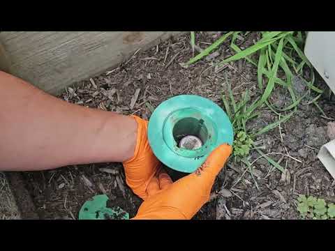 Replenishing Our Sentricon® Termite Bait Stations in Bound Brook, NJ