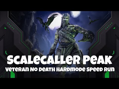 Scalecaller Peak | No Death Hardmode Speed Run | Elder Scrolls Online