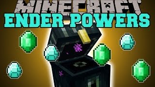 Minecraft: ENDER POWERS (UNLEASH THE POWER OF THE END!) Mod Showcase