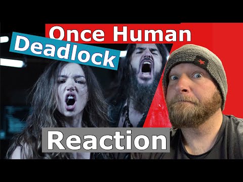 ONCE HUMAN (ft Robb Flynn) - Deadlock - Reaction