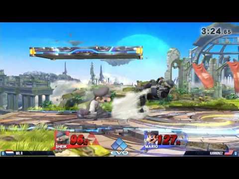 Mr. R (Sheik) vs. Kannonzz (Mario) - R1 Pools