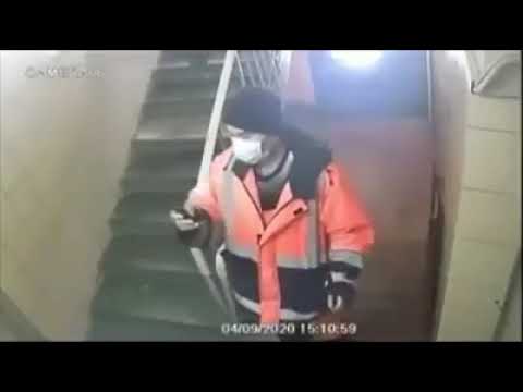 Tak się dezynfekuje klatki w Olsztynie... zdjęcie i do domu