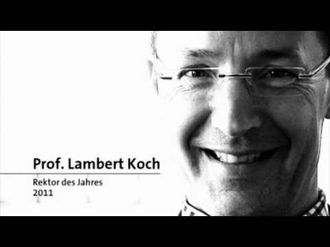 Prof. Lambert Koch - Rektor des Jahres 2011