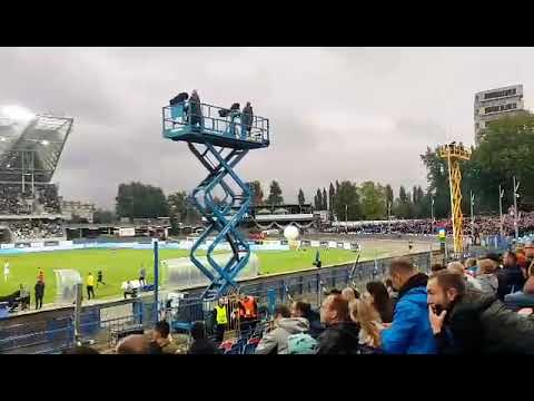 Kibice Wisły Kraków na meczu ze Stalą Rzeszów "Wisła to jest potęga"