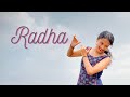 Radha - Soty | Bollywood Choreography  | Dance Cover | Feda | Fusion Elements Dance Academy #nerul