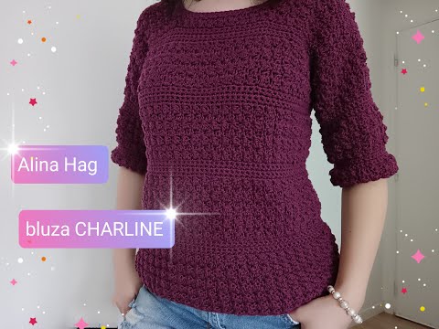 bluza CHARLINE (crochet blouse)
