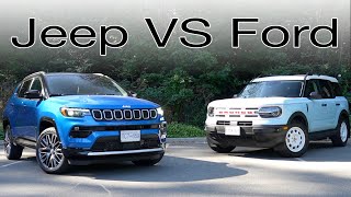 Comparing the Ford Bronco Sport and Jeep Compass | Which is Best for you