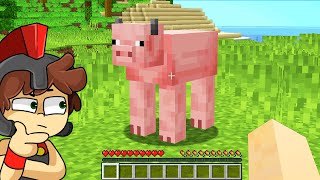 ¡Minecraft pero todo está AL REVÉS! 🐷😂 Paso Minecraft Invictor