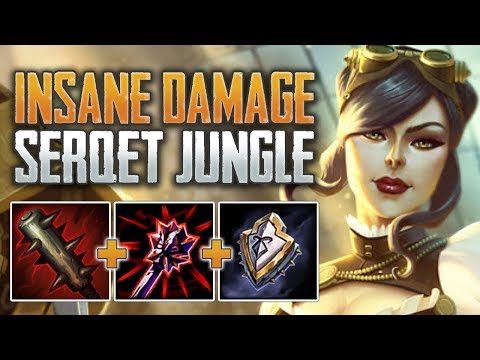 Insane Damage | Serqet Jungle Gameplay (SMITE Conquest)