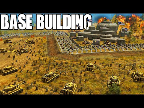I built a US ARMY FORTRESS in NEW WW2 Base Building Simulator UPDATE! - Gates of Hell