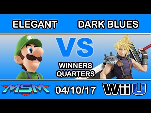 MSM 93 - BSD | Elegant (Luigi) Vs. FS | Dark Blues (Cloud) Winners Quarters - Smash Wii U