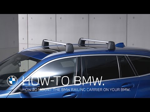 How to mount the BMW railing carrier – BMW How-To