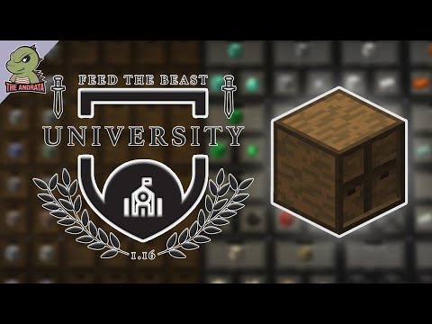 FTB University EP12 | Storage Drawers & Auto Ores! | Minecraft 1.16