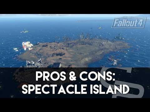 Fallout 4 - Pros & Cons: Spectacle Island (Fallout 4 Settlement Review)